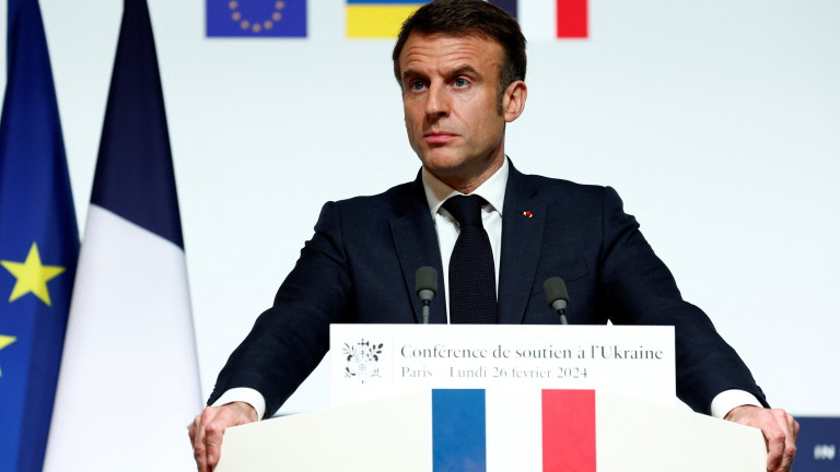 French President Emmanuel Macron hosts international conference in support of Ukraine