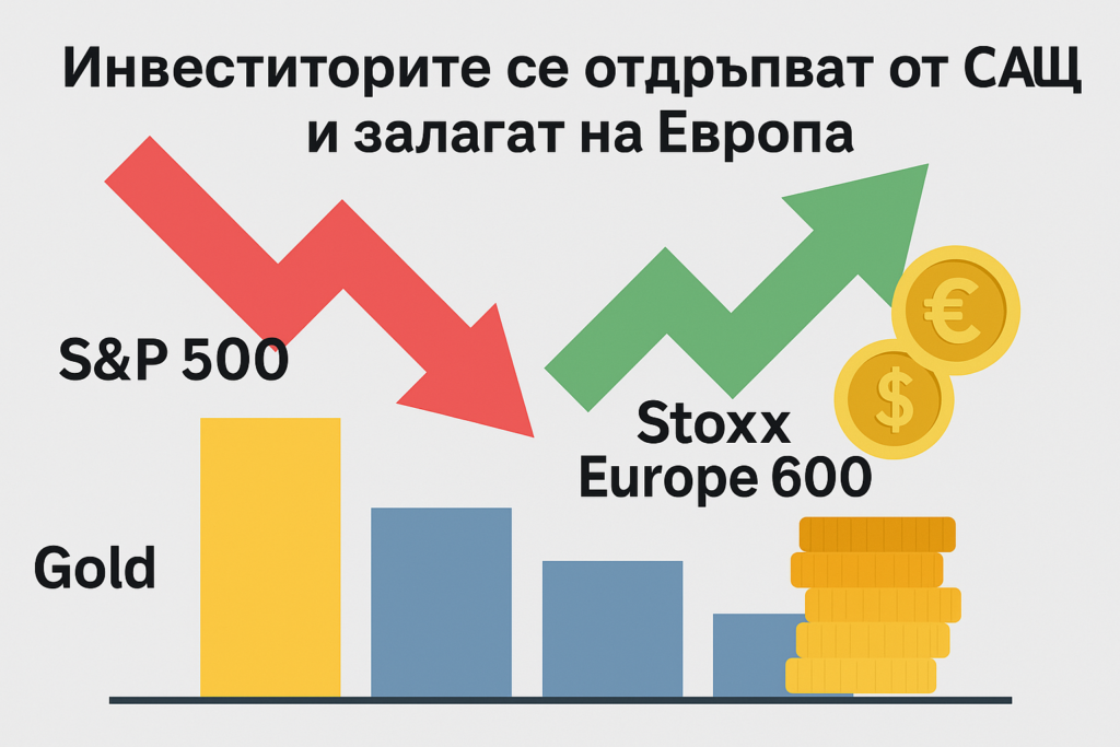 Златото с нов исторически рекорд на фона на предстоящо решение за нови мита от Тръмп
