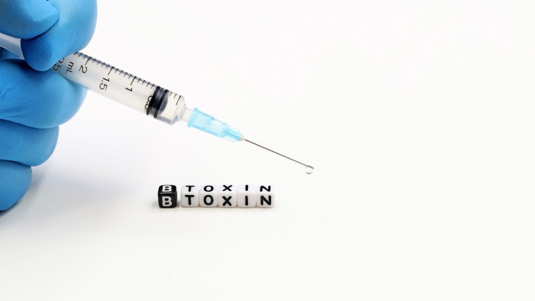 Botulinum toxin type A (BTXA) for injection. Space for text
