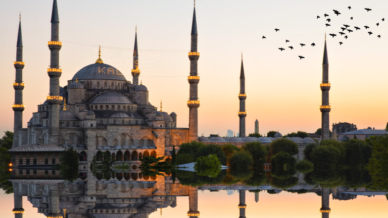 Blue mosque and hagia sophia